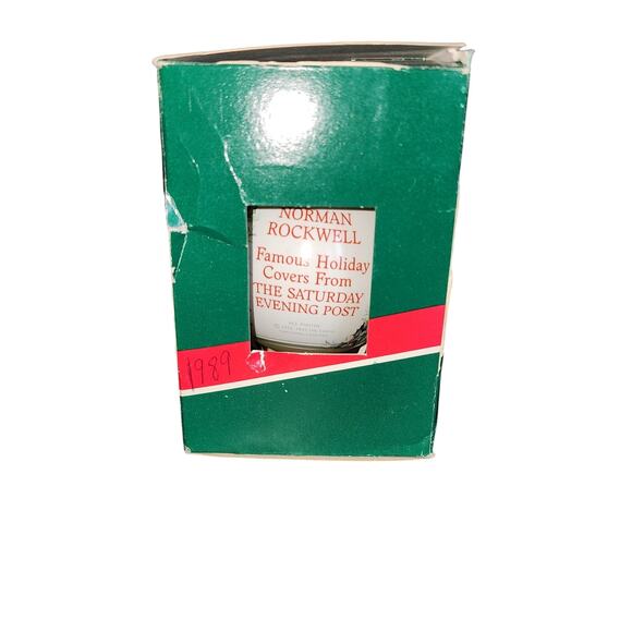 Vintage 1989 Hallmark Norman Rockwell Saturday Evening Post Ornament - Picture 4 of 9